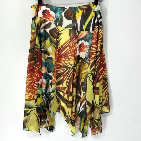 Chico’s lined skirt size 14 petite - Picture 4 of 7